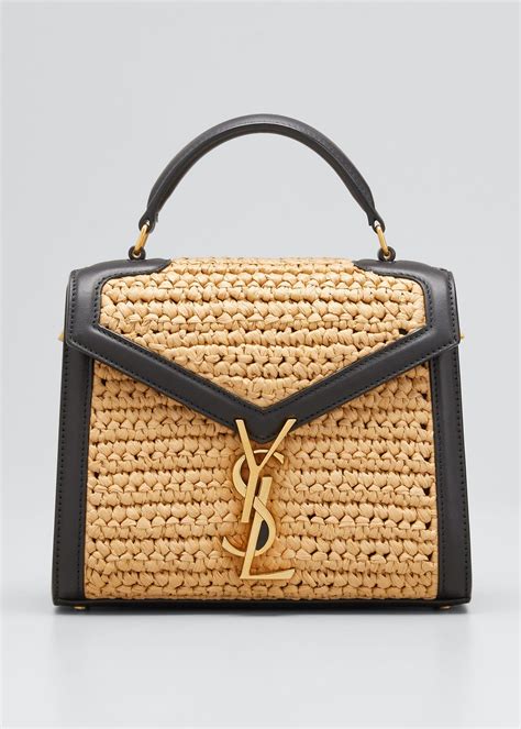 cassandra ysl purse|YSL cassandra raffia bag.